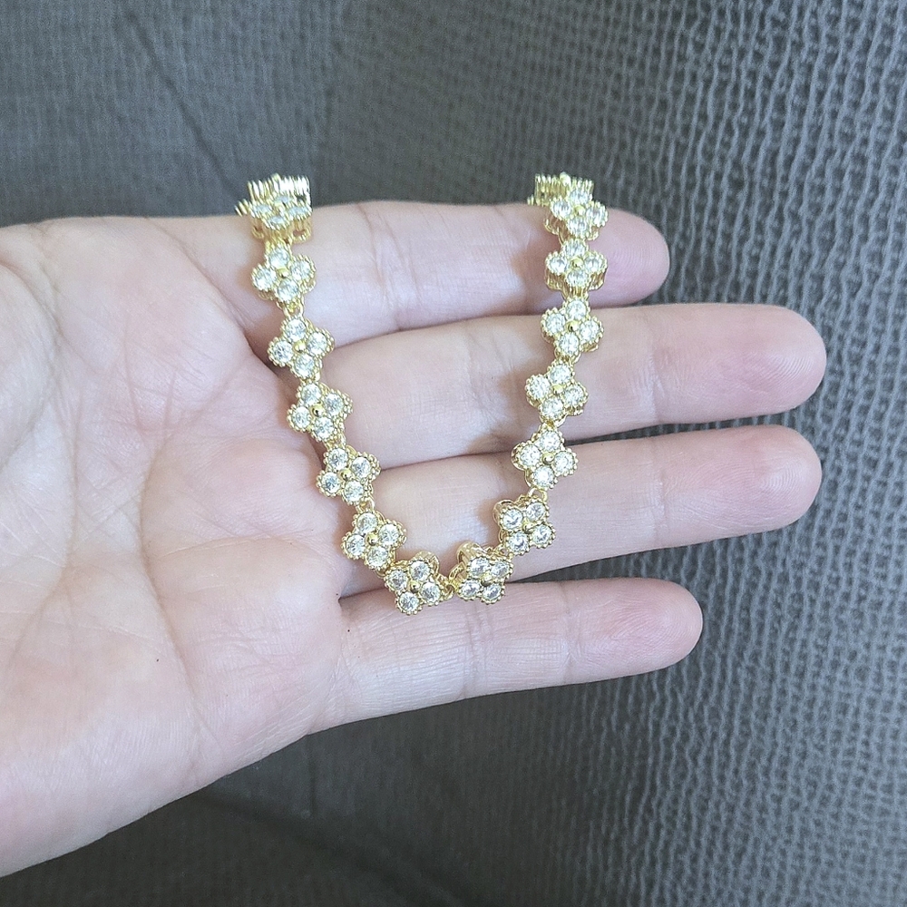 Gemelli👭 "Annie" Gold💛 Clovers🍀 Bracelet - NWT - Picture 10 of 16